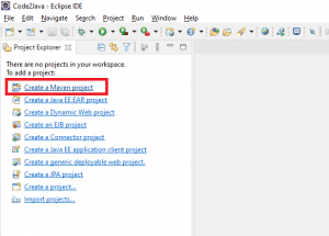 Maven-project-in-eclipse