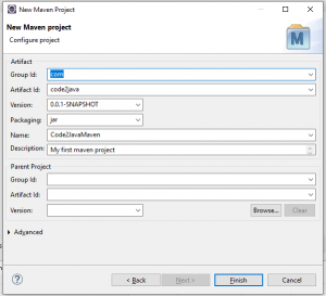 Maven-project-in-eclipse-output