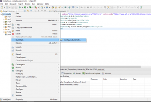 Maven-project-in-eclipse-build-path